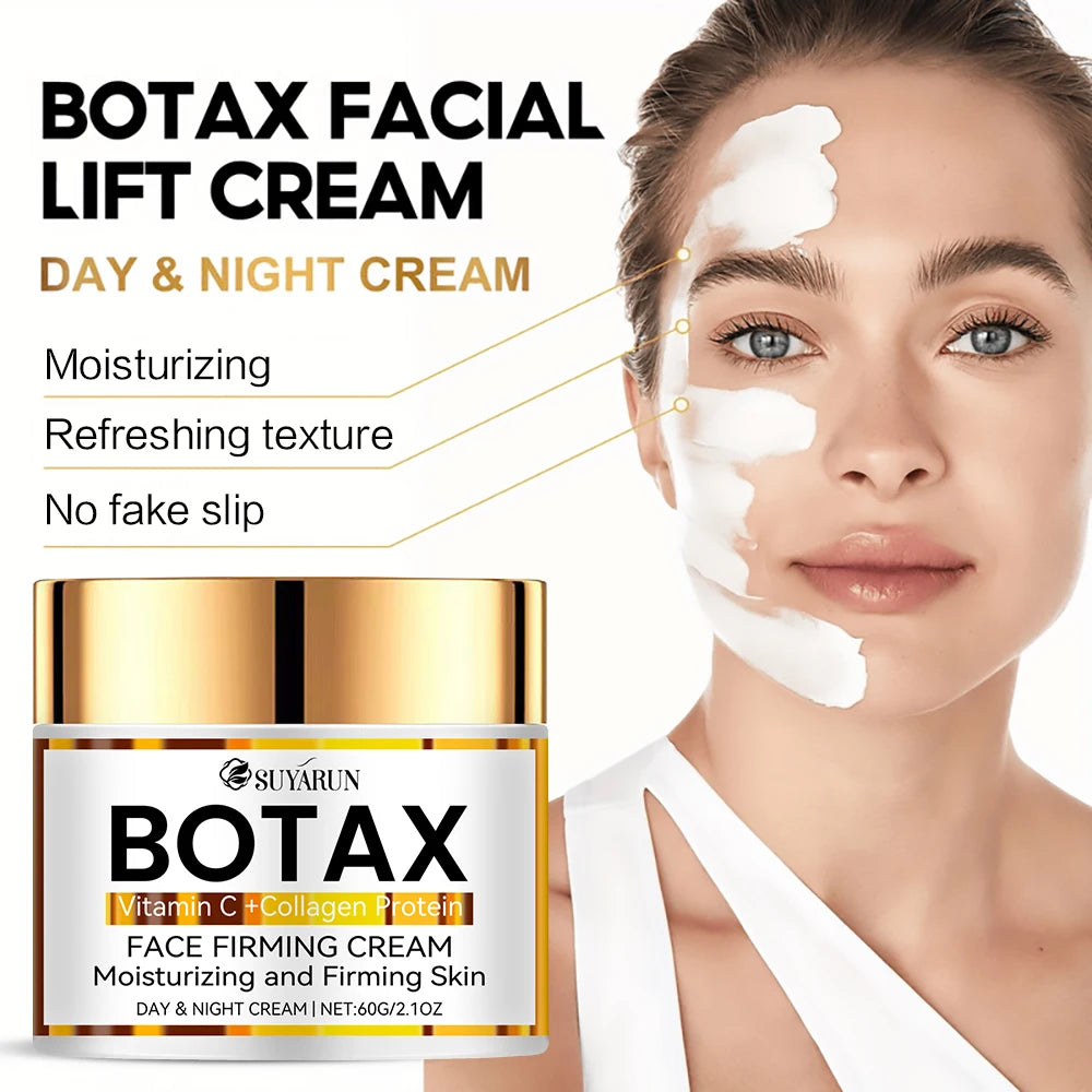 Professional Botax Anti-Aging Face Cream | Wrinkle Reduction & Skin Tightening Formula | Natural Ingredients.